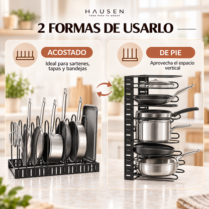 PotRack® – Organizador de Ollas y Sartenes