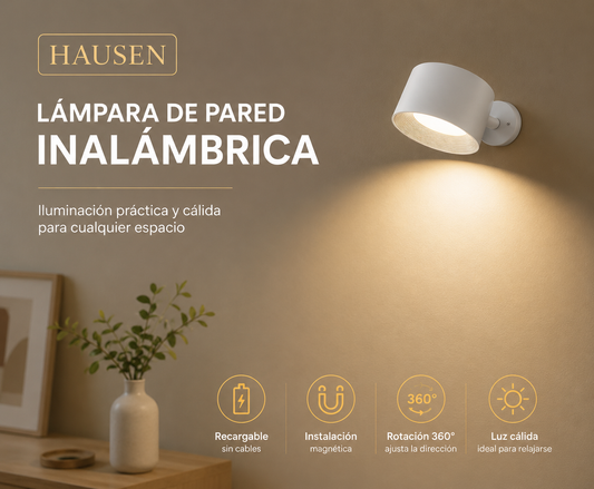 LumiSpot™ | Lámpara Magnética 360° Recargable