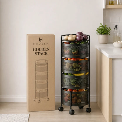 Golden Stack | Organizador giratorio